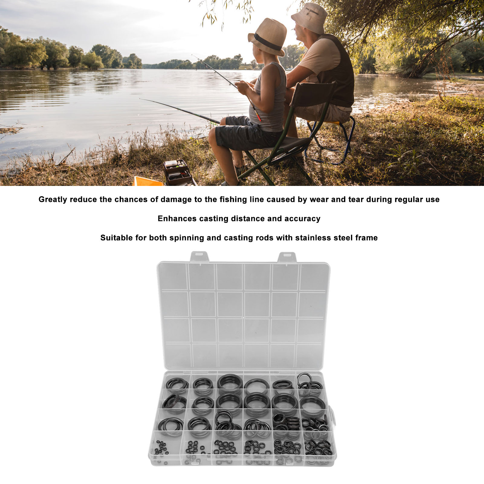 Fishing Rod Guide Repair Kit F - Fishing Rod Casting review and price