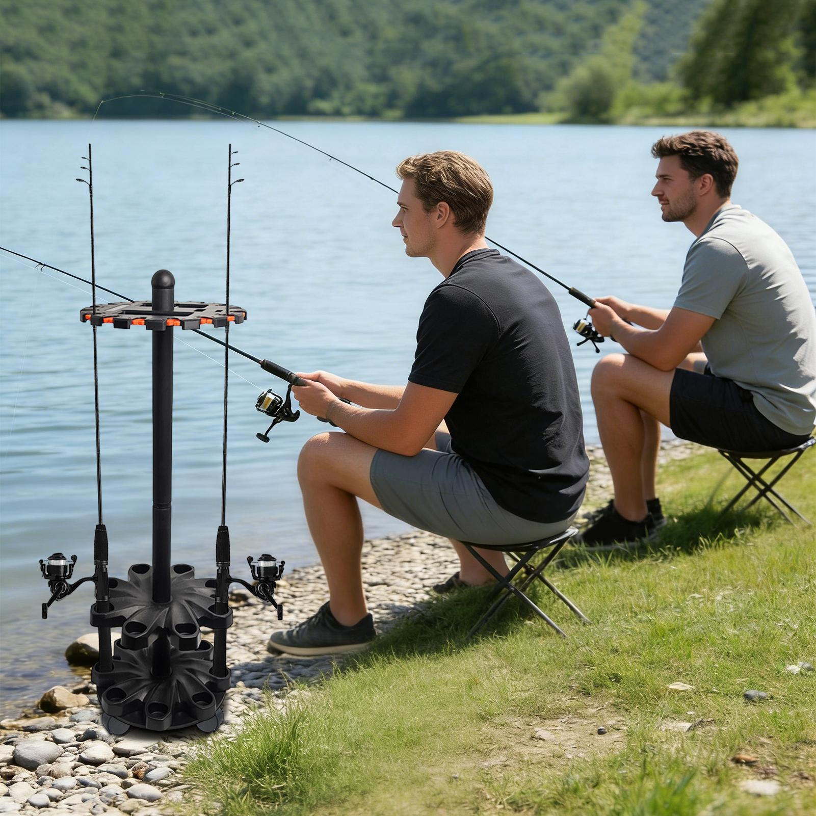 Fishing Rod Racks Angling Pole - Fishing Rod Travel review and price