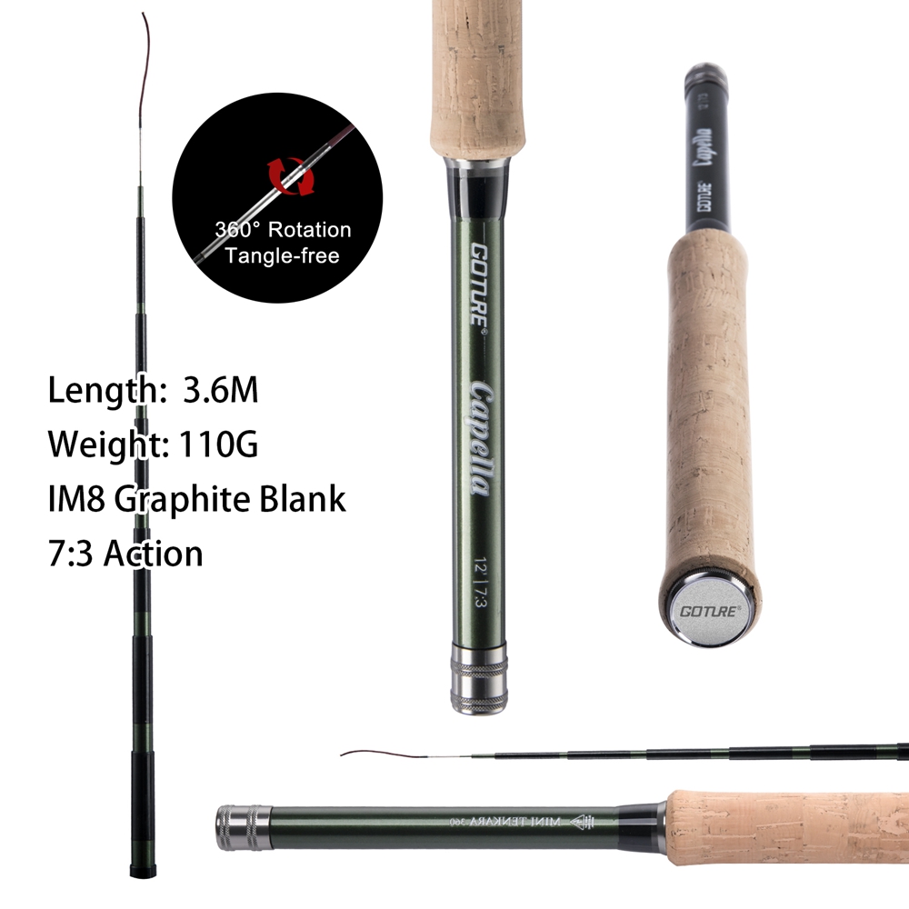 Goture Tenkara Fly Fishing Rod - Fishing Rod Carbon Fiber review and price