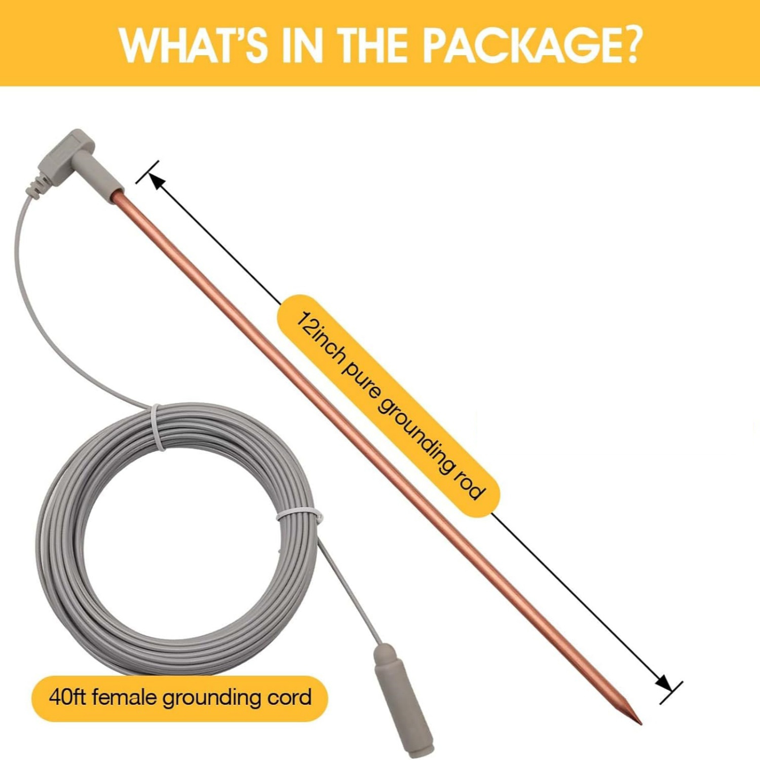 Copper Ground Rod with 40 ft/1 - Fishing Rod Travel review and price
