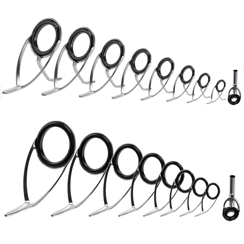 9Pcs Fishing Rod Guides Ring R - Fishing Rod Casting review and price